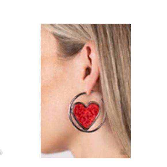 Jewelry - Free Giveaway. Smitten With You”Red Earrings. MA